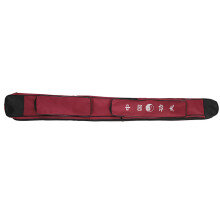 Martial Arts Sword Bag Thick Canvas Dark Red