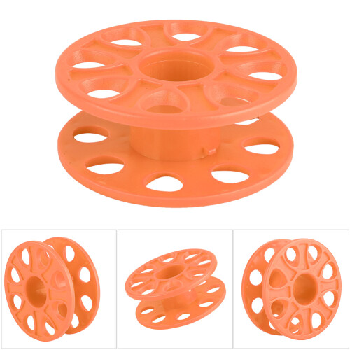 Plastic Scuba Diving Finger Spool Reel Diver Accessory Orange 2