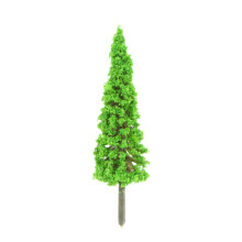 150pcs Mini Plastic Green Trees Scale Models Garden Train Railways