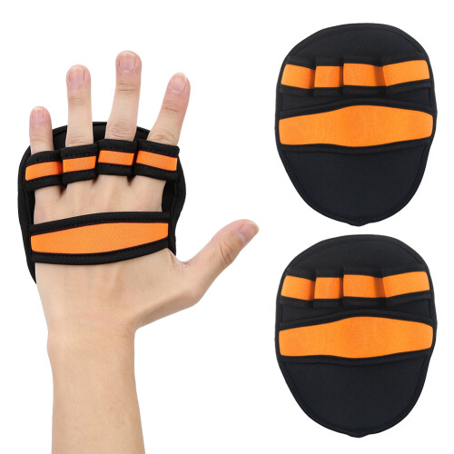 Weightlifting Hand Protector Anti-slip Breathable Palms Guard 2