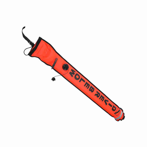 6FT High Visibility Inflatable Scuba Diving SMB Buoy (Red) 1