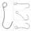 Heavy Duty Stainless Steel Scuba Dive Current Single Hook 4