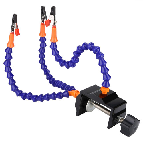 3 Arm Adjustable Soldering Station Table Clip 1