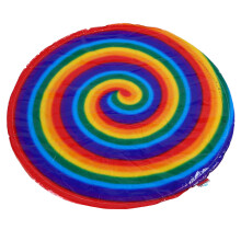 Inflatable Flying Disc Spinning Toy for Kids Family Safety Game