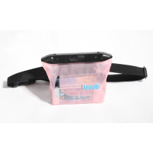 PVC Waterproof Waist Bag Large Dry Case Pink