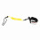SUP 5mm Coiled Spring Leg Foot Rope Leash Yellow 1