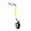 SUP 5mm Coiled Spring Leg Foot Rope Leash Yellow 3