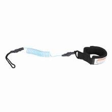 Stand Up Paddle Board 5mm Coiled Spring Leg Foot Rope (blue)