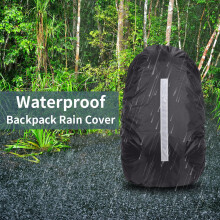 Nylon Dustproof Waterproof Rain Cover for 25-45L Backpack