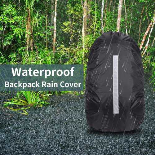 Nylon Dustproof Waterproof Rain Cover for 25-45L Backpack