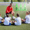 10pcs 23cm Green Soccer Training Cone 0-9 3