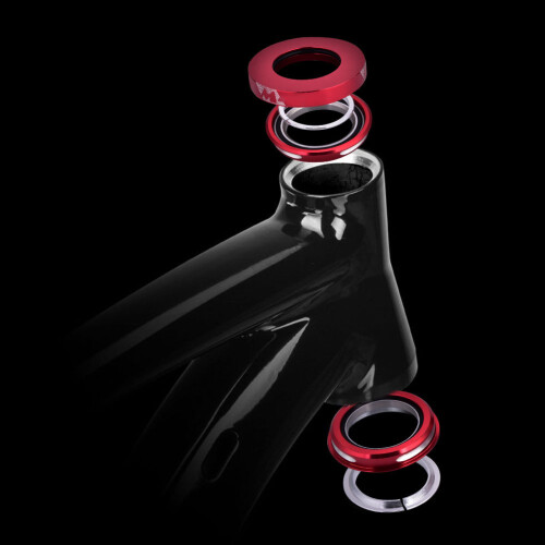 MEIJUN 44mm Bicycle Headset Red 1