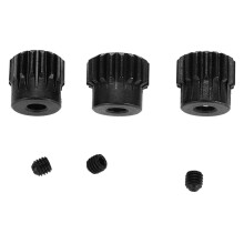 48DP 3.175mm 13-15T 16-18T Chrome Steel Pinion Gears for 1/10 Car