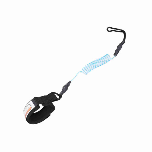 Stand Up Paddle Board 5mm Coiled Spring Leg Foot Rope (blue) 1
