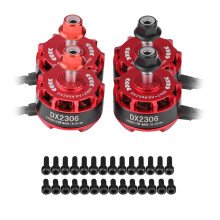 4pcs DX2306 2400KV 2-4S Brushless Motor X210 X220 250 FPV Drone