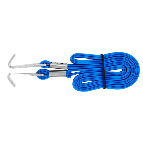 DUUTI Elastic Luggage Strap with Hooks (Blue)