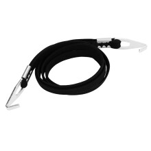 DUUTI Elastic Luggage Strap with Hooks (Black)