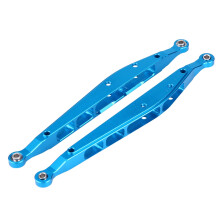 Aluminium Alloy Rear Lower Chassis Linkage for Axial 90026 RC Car Blue