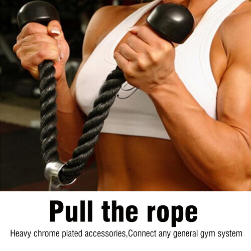Musculus Biceps Triceps Tension Rope Gym Cable Attachment 1
