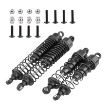 4pcs 90-108mm Aluminum Shock Absorber for FS 53633 51805 51806 (Black)