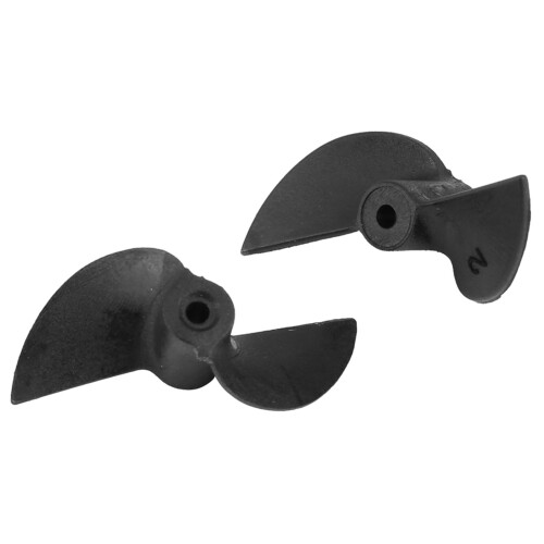 1pair RC Boat Propellers CW CCW Plastic 2mm Shaft 2