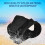 Portable Black Diving Light Flashlight Torch with Holder Glove 4