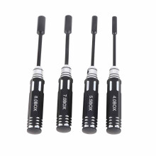 4pcs Hex Socket Nut Driver Set 4.0MM 5.5MM 7.0MM 8.0MM for RC Cars