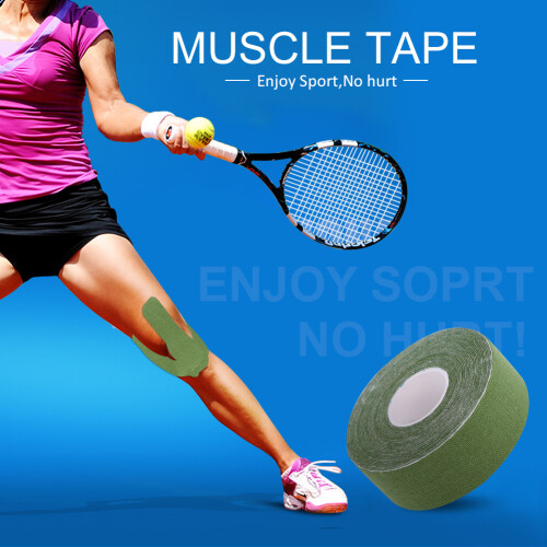 Cotton Elastic Adhesive Bandage Tape Light Green 2