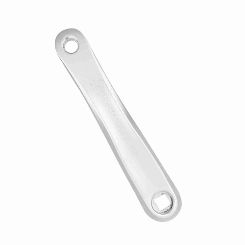 170mm Aluminum Left Crank Arm Silver Square Hole 2