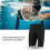 Diving Men Swim Trunks Black Line L 3