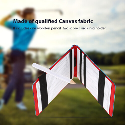 Camouflage Golf Score Counter with Pencil (Blue) 2