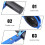 Bicycle Handlebar Bracket Mount Light Flashlight Speedometer Blue 3