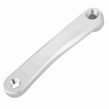 170mm Aluminum Left Crank Arm Silver Square Hole