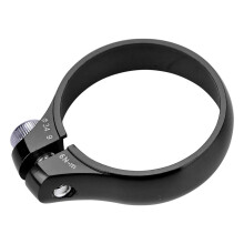 Ultralight Aluminium Seat Post Clamp 34.9mm Black