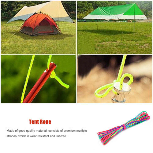 Multi Function Paracord Rope Parachute Line Survival Climbing Gear