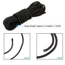 5 Meters 4mm / 5mm Kayak Boat Elastic Bungee Cord Rope