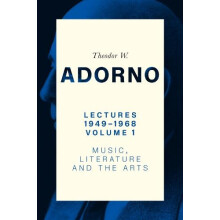 Lectures 19491968 Volume 1 by Theodor W. Frankfurt School Adorno Paper