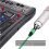 XLR-Kabel 4er-Pack 1 m/3 ft, Rot/Orange/Gelb/Grün 3