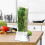 Fresh Herb Keeper For Refrigerator,Space Saving Cilantro Container For Fridge - Herb Saver For Cilantro, Mint Asparagus 5