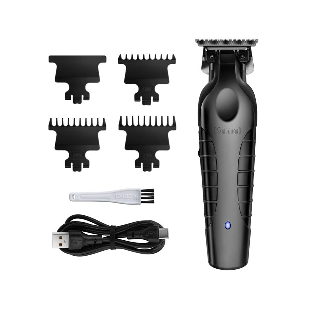 Kemei KM2299 Professional Hair Clipper 0mm Zero Gapped Carving Clipper Men'S Cordless Hair Trimmer Electric Hair Cutting Machine
