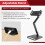 Support de Moniteur Portable Support Réglable Pivotant à 360 Support de Tablette Compatible avec le Support de Serrage de Bureau pour Tablette 8
