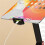 Support de Moniteur Portable Support Réglable Pivotant à 360 Support de Tablette Compatible avec le Support de Serrage de Bureau pour Tablette 10