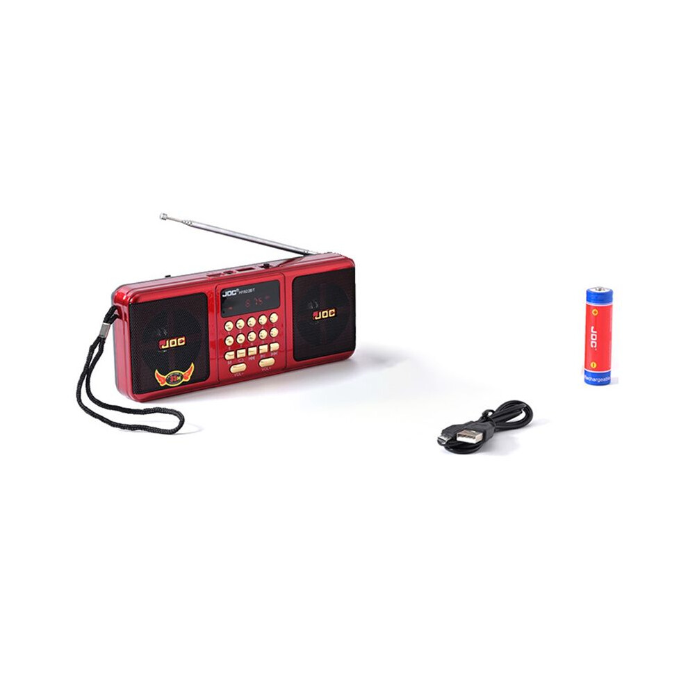 Joc Elderly Radio Speakers Support Usb Tf Card Portable Fm Stereo Receiver 6034227981150