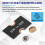 M2 Solid-State Drive Adapter M2 2230 SSD to 2242 Converter Card 2230 to 2242 Extension Bracket 4