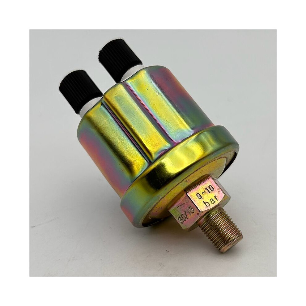 Ad Universal Oil Pressure Sensor 1/8Npt 10Mm 0-10Bar For Oil Press Gauge Sender Sending Unit Generator Part 6031370487317