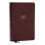 NKJV SingleColumn Reference Bible Versebyverse Brown Leathersoft Red L 1