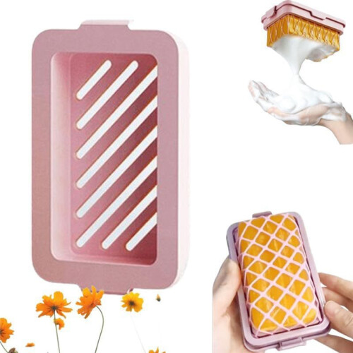 High Elastic Mesh Soap Bubble Box, Multifunctional Foaming Soap Box, Mesh Foaming Soap Box, 1