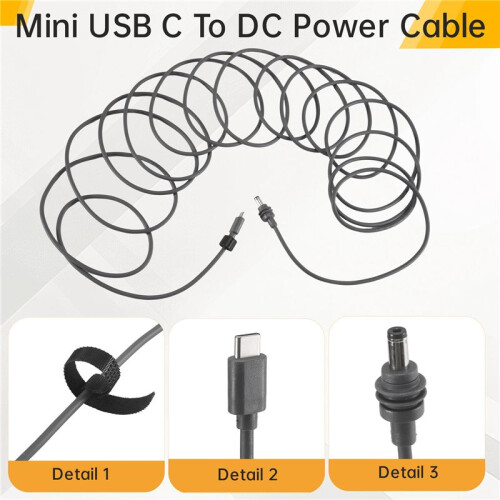 For StarLink Space-X  USB C to  Cable Overload Short Circuit Protection  Type-C to  Cable 5Meter/16.4ft 2