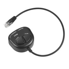 TWO Mute Training Adapter Dual RJ9 Sockets to RJ9 Headset Male Plug for Call Center Headset Training Adapter 4P4C