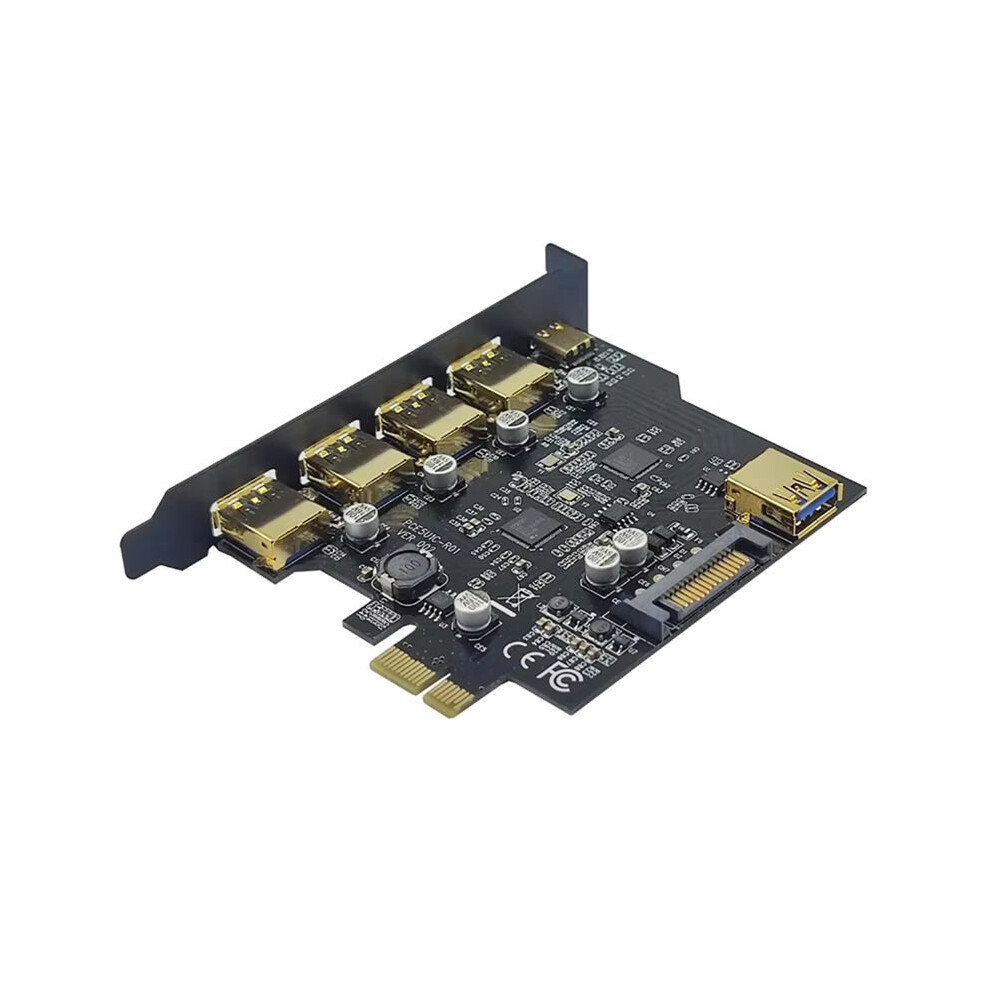 Usb 3.2 Pcie Expansion Card Pcie 1X To Usb 3.2 Type-C Usb 3.2 Gen1 Adapter Multiplier Usb3.2 Pci E Controller 5Gbps 6034191790680